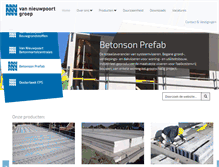 Tablet Screenshot of betonson.com